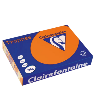 Oranje kleurpapier